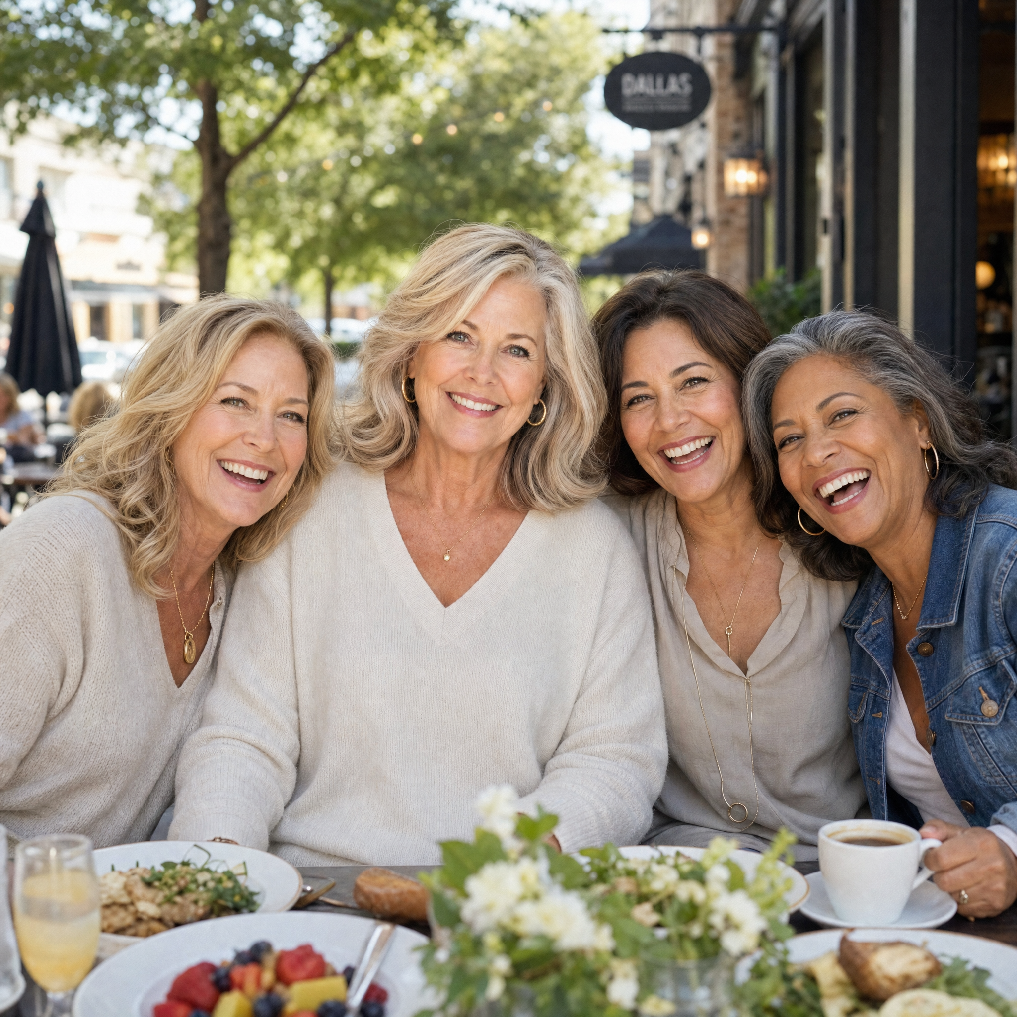 Lunch with friends